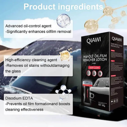Automotive Handheld Oil film Cream,Glass Decontamination Without Traces,Window Oil Film Cleaning,FastCleaning
