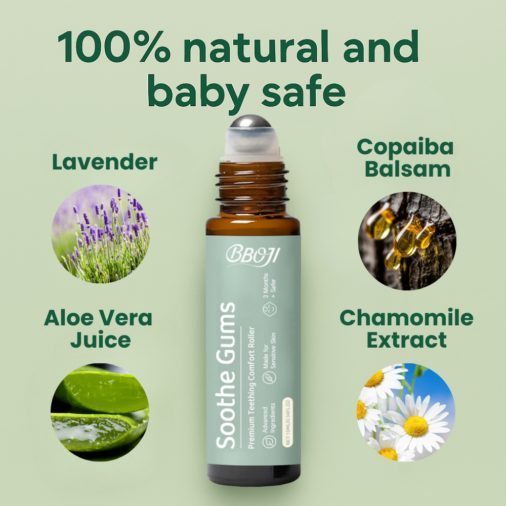 BBOJI 100% Natural 'Relief Roller' For Teething Pain image BBOJI 100% Natural 'Relief Roller' For Teething Pain